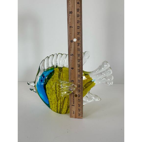 Glass Angelfish Table Home Decor by San Pacific International - Picture 4 of 7